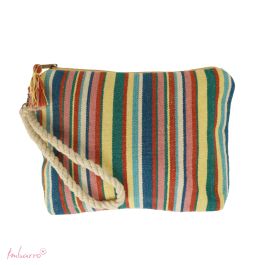 Pouch Delhi M Oranje In Katoenen Voile Dm191 main image 1