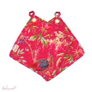 Pannenlappen Paradise RaspBerry- set van 2