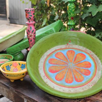 Plate Mandarine