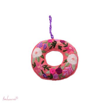 Flower Wreath Cerise