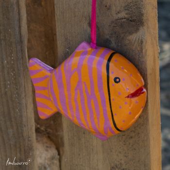 Vis Molly Orange, set of 2
