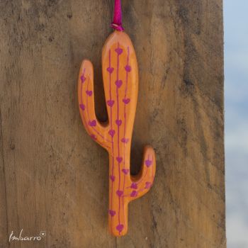 Cactus Orange, set of 3