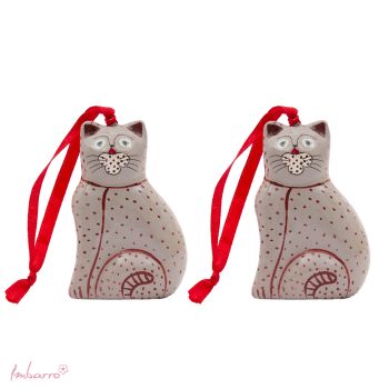 Kat Cutie Grey, set of 2