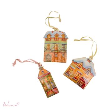 Hangertjes Houses, set van 3