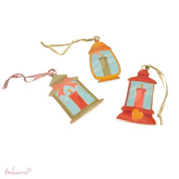 Hangertjes Lanternine, set van 3