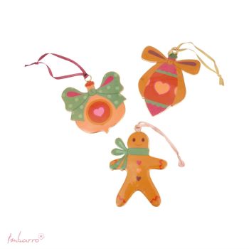 Hangertjes Incanti, set van 3