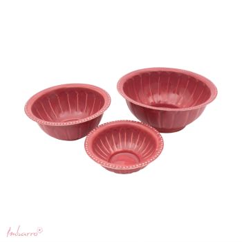 Bowls Vallee Marsala - set van 3