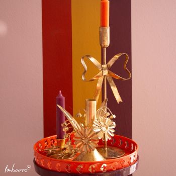 Kandelaar Fleuri Gold