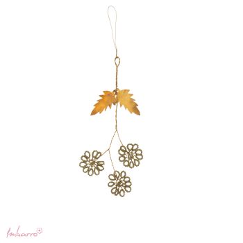 Beads Flowers Sage