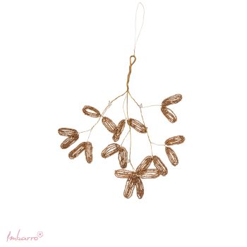 Beads Foliage Gold