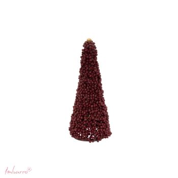 Boom Wooden Beads Burgundy