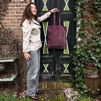 Shopper Viaggio Purple