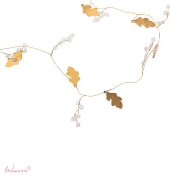 Guirlande Foglie Gold