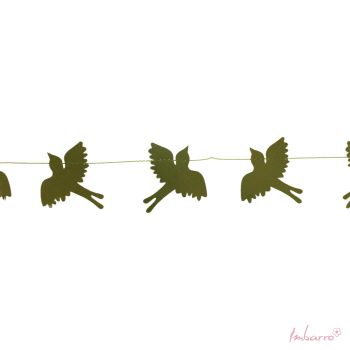 Bird Confetti Moss