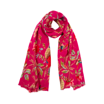 Shawl Paradise Royal RaspBerry