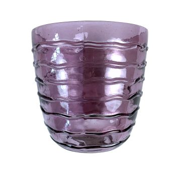 Waxinelichthouder Ocean Aubergine