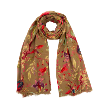 Shawl Paradise Royal Olive
