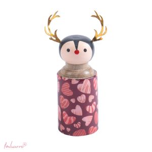 Standing Reindeer Hearts