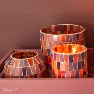 Windlicht Florine Round