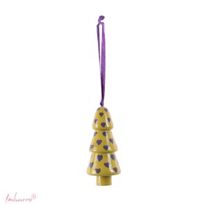 Hanging Tree Hearts Lime