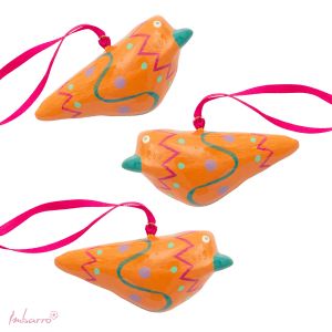 Vogel Wrinkles Orange, set of 3