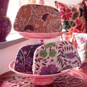 Portemonnee Eleana Half Round Purple