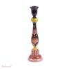 Wooden Handpainted Candleholder Odile