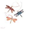 Dragonfly Azure, set of 3