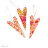 Hearts Funky, set of 3