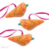 Vogel Wrinkles Orange - set van 3