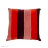 Kussen Lala Stripe Burgundy