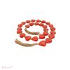 Woonketting Glas - Orange