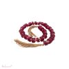 Woonketting Glas - Mauve