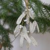 Beads Foliage Ecru