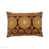 Kussen Nobile Brown/Lime