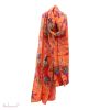 Sjaal Cotton Voile Mandarine