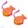 Vis Molly Orange, set of 2