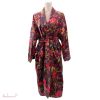 Kimono Soft Velvet Paradise Purple