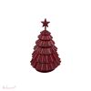Kerstboom Juda Burgundy