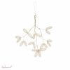 Beads Foliage Ecru