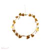 Krans Heart Beads Gold/Green