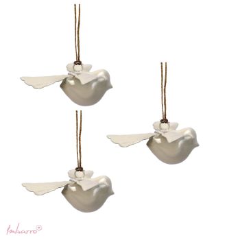 Birdy Chica White set of 3