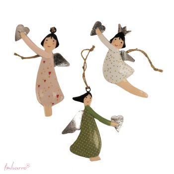 Hanging Angels Paola, set of 3