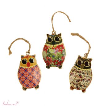 Owls Felicia, set of 3