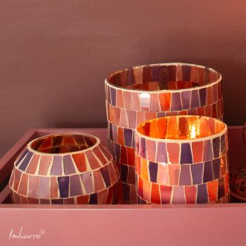 Windlicht Florine Round