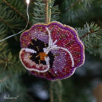 Sparkle Flower Purple