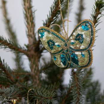 Sparkle Butterfly Petrol