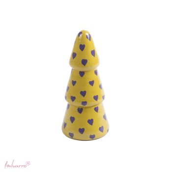 Standing Tree Hearts Lime