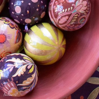 Ball Stripes Lime/Gold