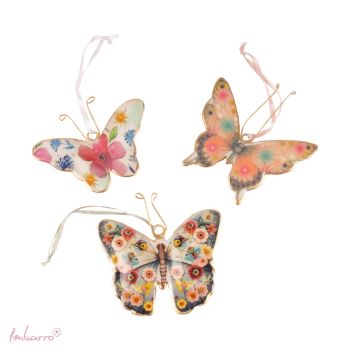 Butterfly, set of 3